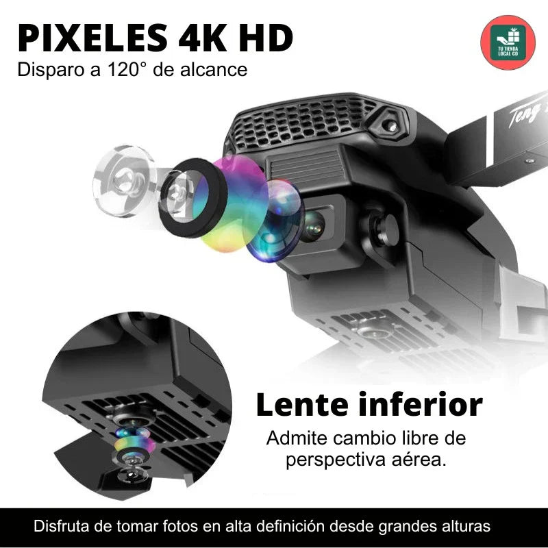 NUEVO DRONE  W8 PRO MAX 2025 CON INTELIGENCIA ARTIFICIAL - REGALO SORPRESA