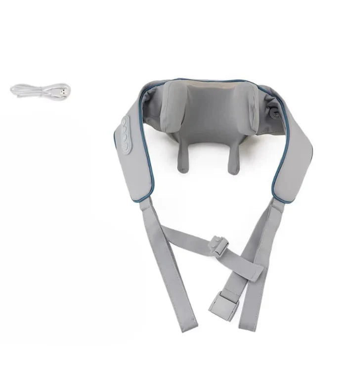 Masajeador Eléctrico Cervical y de Espalda – Recargable y Portátil